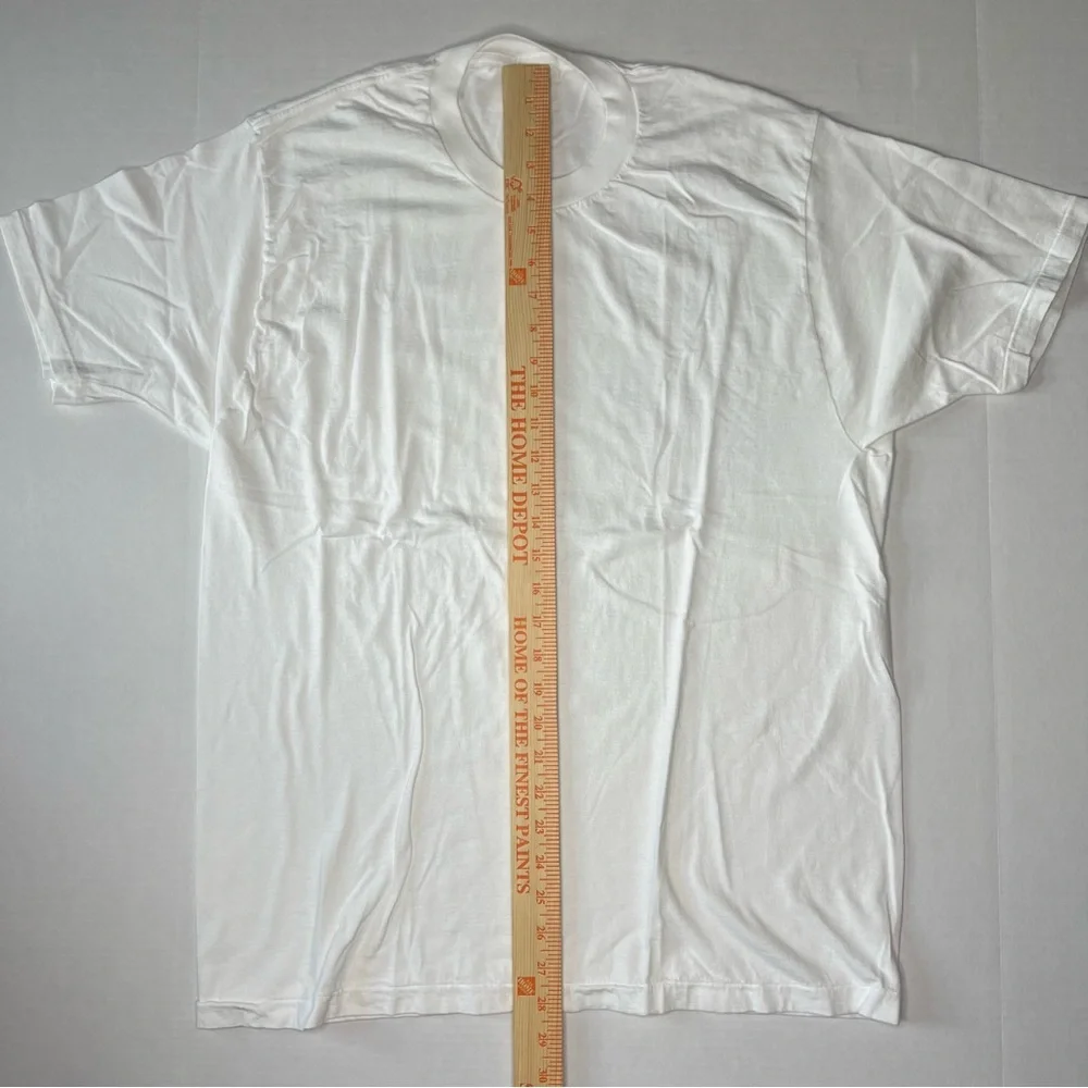 Vintage Jockey Crew Neck Shirt Late 90s Size Xl. Single stitch combed cotton - Picture 5 of 6